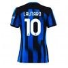 Damen Fußballbekleidung Inter Milan Lautaro Martinez #10 Heimtrikot 2023-24 Kurzarm